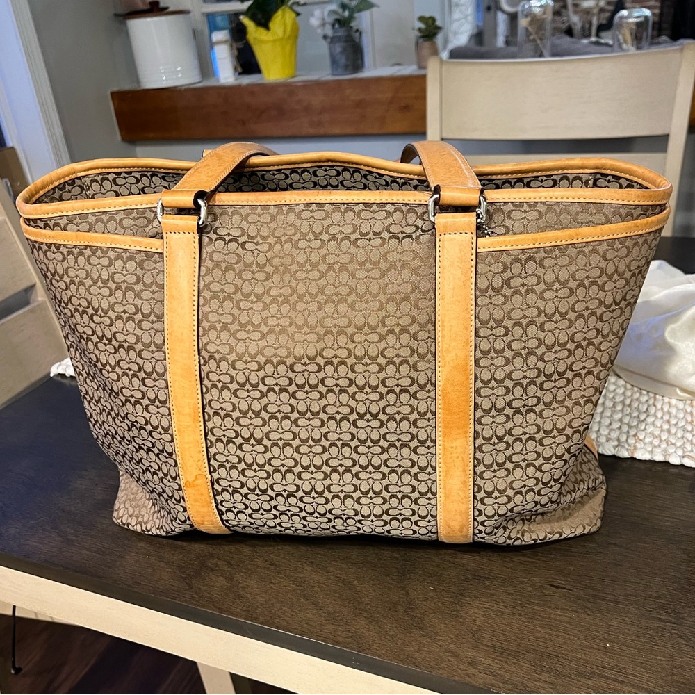 Coach diaper bag
